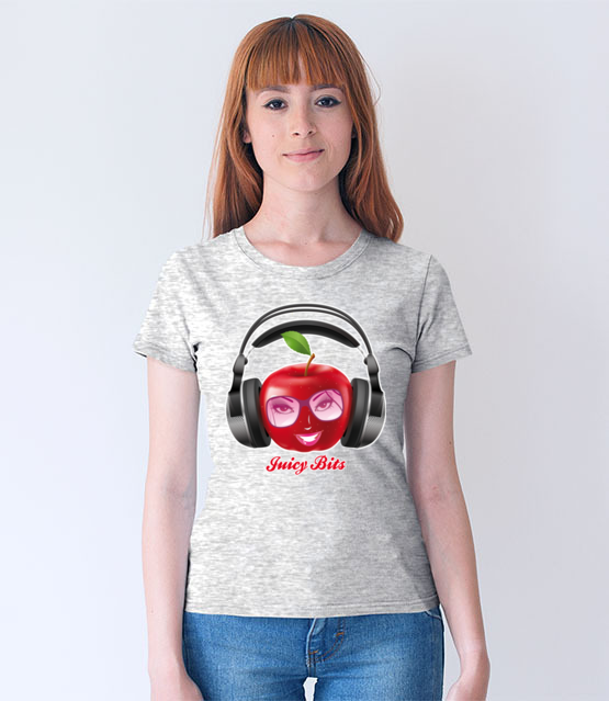Owocowy bit koszulka z nadrukiem muzyka kobieta jipi pl 960 69
