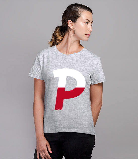 Patriotyczna sila w pelni koszulka z nadrukiem patriotyczne kobieta jipi pl 964 81