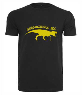 Dziadkozaur Rex - Koszulka z nadrukiem - Dla Dziadka - Męska