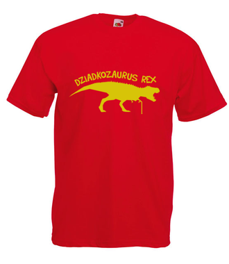 Dziadkozaur Rex - Koszulka z nadrukiem - Dla Dziadka - Męska