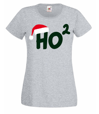 Ho, ho, ho! H2O - Koszulka z nadrukiem - Świąteczne - Damska
