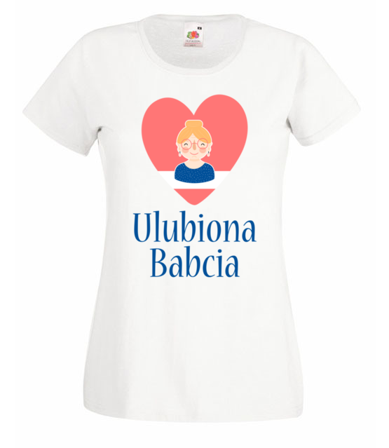 Ty jestes ulubiona babcia koszulka z nadrukiem dla babci kobieta jipi pl 978 58