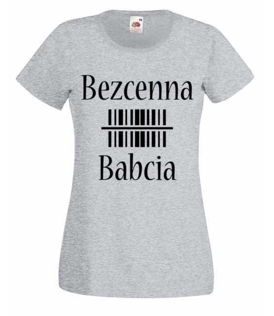 Bezcenna babcia koszulka z nadrukiem dla babci kobieta jipi pl 992 63