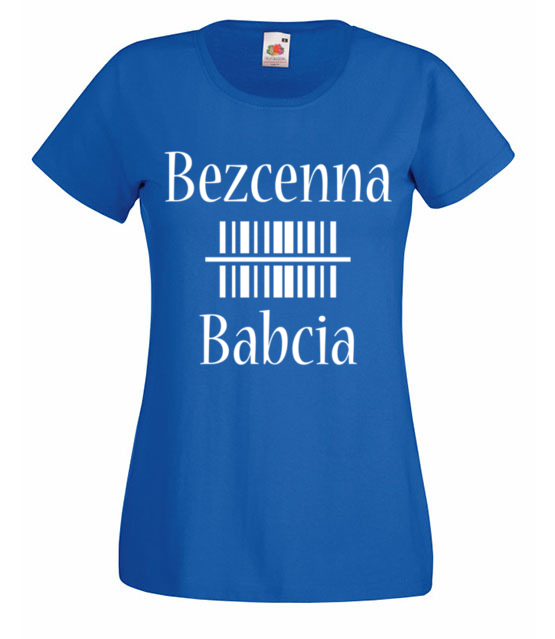 Bezcenna babcia koszulka z nadrukiem dla babci kobieta jipi pl 993 61