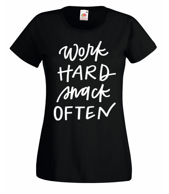 Ciezka praca ludzie sie bogaca koszulka z nadrukiem praca kobieta jipi pl 1012 59
