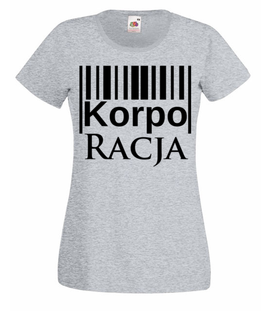 Przeciez wiem korporacja koszulka z nadrukiem praca kobieta jipi pl 1015 63