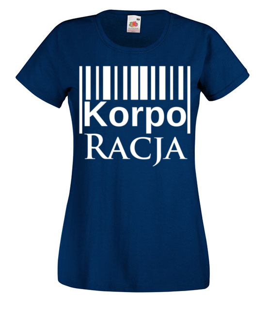 Przeciez wiem korporacja koszulka z nadrukiem praca kobieta jipi pl 1016 62