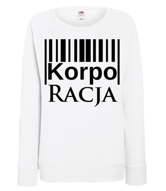 Przeciez wiem korporacja bluza z nadrukiem praca kobieta jipi pl 1015 114