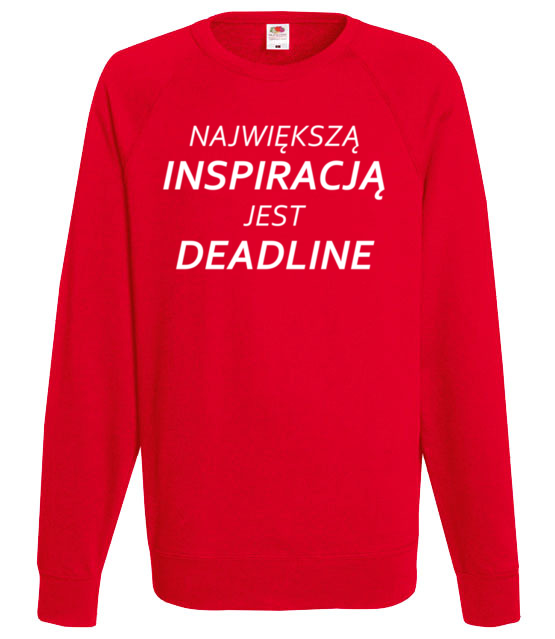 Deadline powrot inspiracji bluza z nadrukiem praca mezczyzna jipi pl 1020 108