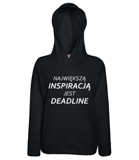 Deadline powrot inspiracji bluza z nadrukiem praca kobieta jipi pl 1020 144