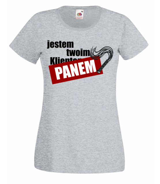 Klient nasz pan koszulka z nadrukiem praca kobieta jipi pl 1021 63