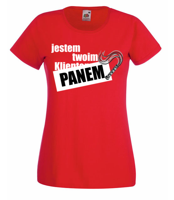 Klient nasz pan koszulka z nadrukiem praca kobieta jipi pl 1022 60