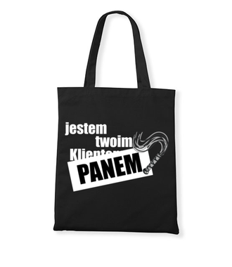 Klient, nasz Pan. - Torba z nadrukiem - Praca - Gadżety
