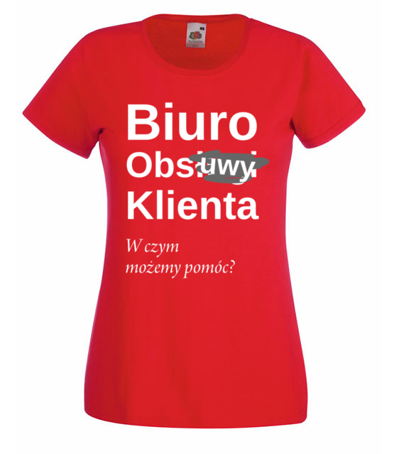 Tu cie nie obsluza koszulka z nadrukiem praca kobieta jipi pl 1024 60