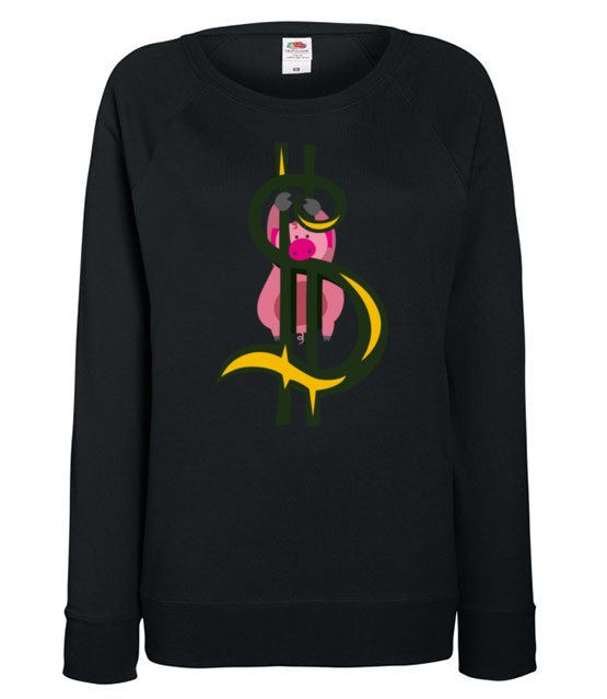 Brudne pieniadze male co nieco bluza z nadrukiem smieszne kobieta jipi pl 167 115