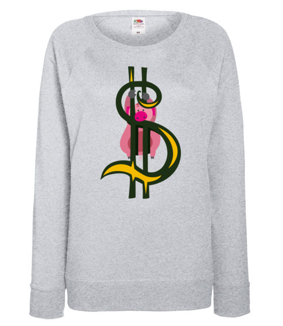Brudne pieniadze male co nieco bluza z nadrukiem smieszne kobieta jipi pl 167 118