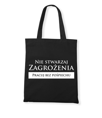 Pracuj bez pośpiechu - Torba z nadrukiem - Praca - Gadżety