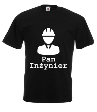 Pan inżynier - Koszulka z nadrukiem - Praca - Męska