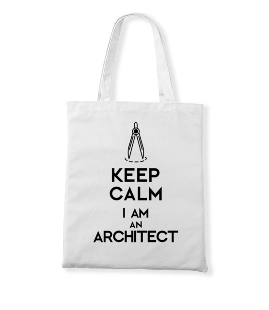 Keep calm i am architect torba z nadrukiem praca gadzety jipi pl 1041 161