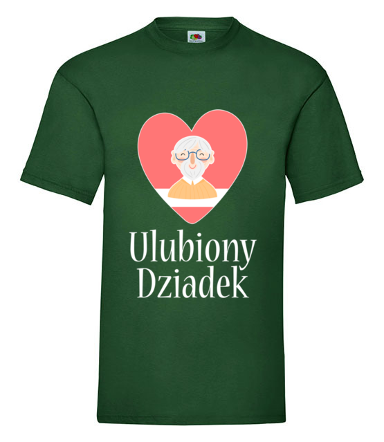Ty jestes ulubionym dziadkiem koszulka z nadrukiem dla dziadka mezczyzna jipi pl 1046 188