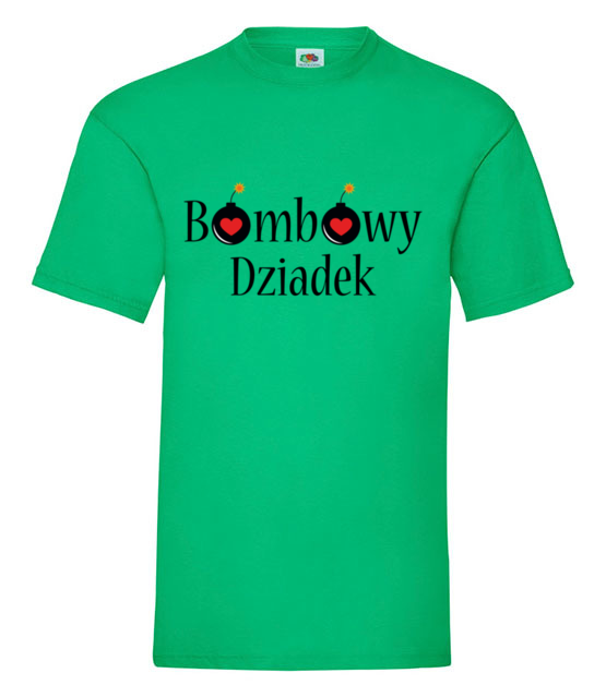 Bombowy dziadek koszulka z nadrukiem dla dziadka mezczyzna jipi pl 1049 186