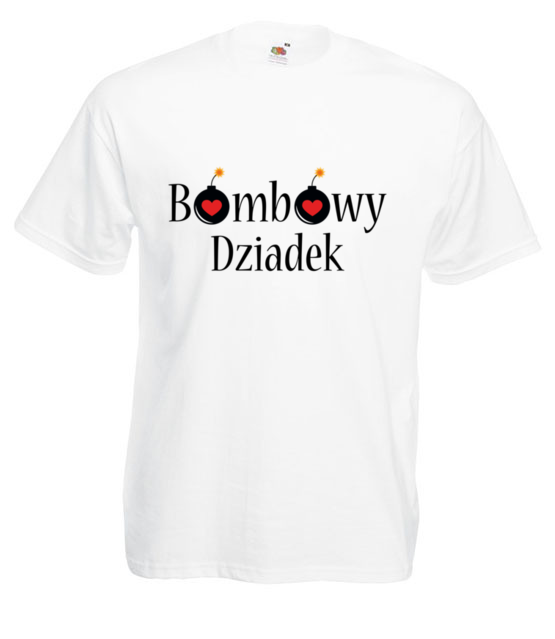 Bombowy dziadek koszulka z nadrukiem dla dziadka mezczyzna jipi pl 1049 2
