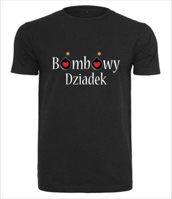 Bombowy dziadek koszulka z nadrukiem dla dziadka mezczyzna jipi pl 1050 1