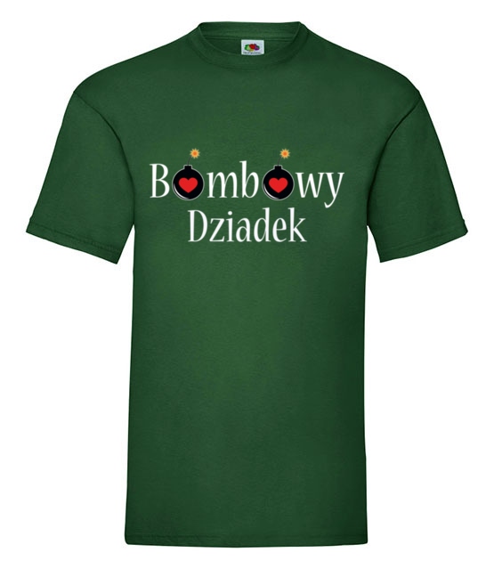 Bombowy dziadek koszulka z nadrukiem dla dziadka mezczyzna jipi pl 1050 188
