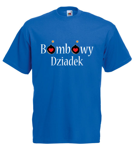 Bombowy dziadek koszulka z nadrukiem dla dziadka mezczyzna jipi pl 1050 5