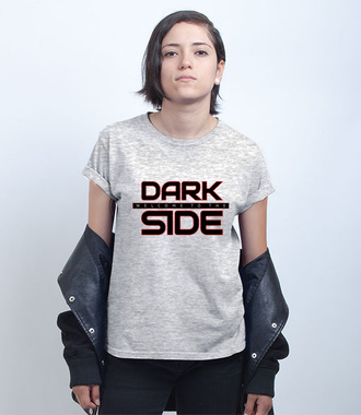 Po ciemnej stronie mocy - Koszulka z nadrukiem - Filmy i seriale - Damska