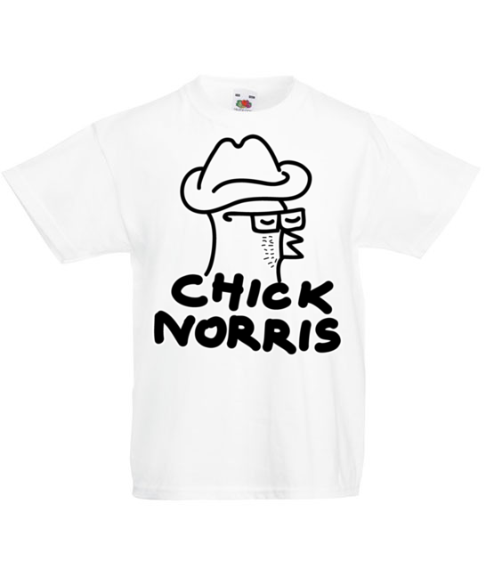 Jam norris chick norris koszulka z nadrukiem smieszne dziecko jipi pl 168 83