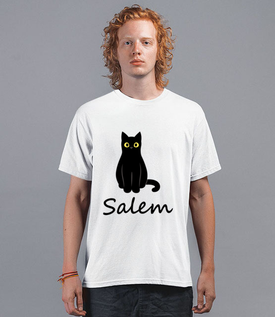 Salem kot z magia koszulka z nadrukiem filmy i seriale mezczyzna jipi pl 1061 40
