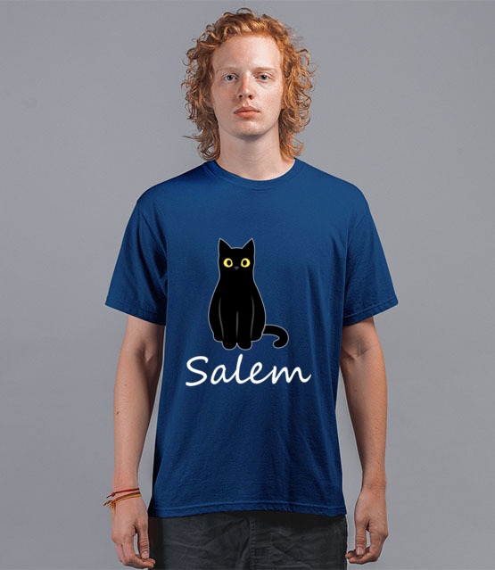 Salem kot z magia koszulka z nadrukiem filmy i seriale mezczyzna jipi pl 1062 44
