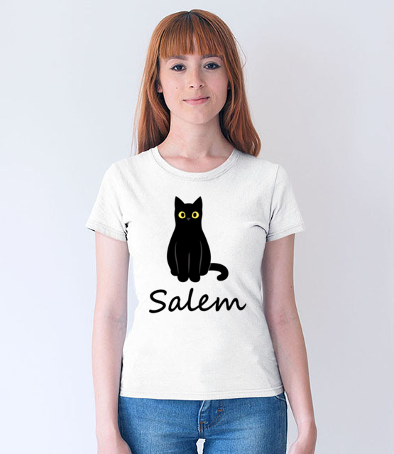 Salem kot z magia koszulka z nadrukiem filmy i seriale kobieta jipi pl 1061 65