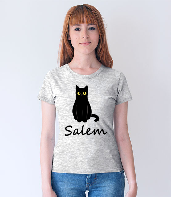 Salem kot z magia koszulka z nadrukiem filmy i seriale kobieta jipi pl 1061 69