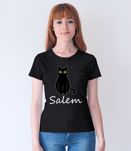 Salem kot z magia koszulka z nadrukiem filmy i seriale kobieta jipi pl 1062 64