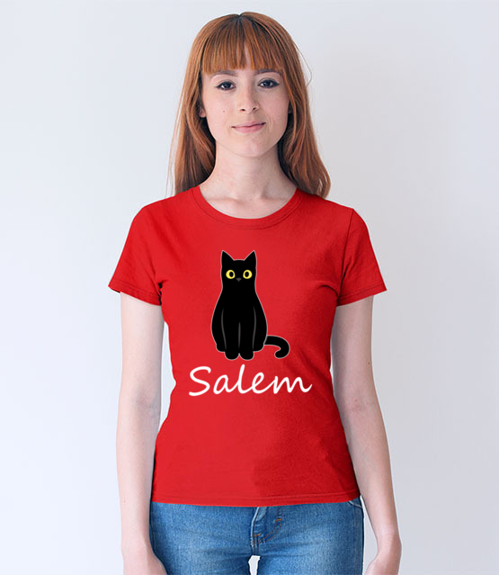 Salem kot z magia koszulka z nadrukiem filmy i seriale kobieta jipi pl 1062 66