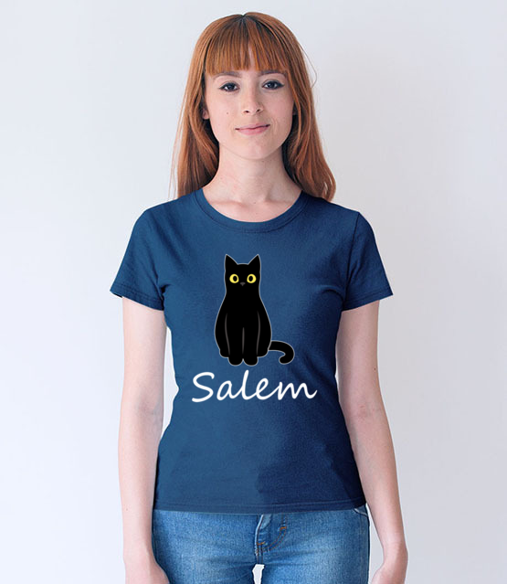 Salem kot z magia koszulka z nadrukiem filmy i seriale kobieta jipi pl 1062 68