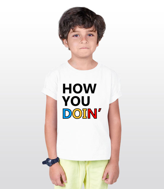 How you doin koszulka z nadrukiem filmy i seriale dziecko jipi pl 1063 95