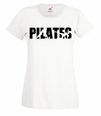 Pilates. Mój sport. - Koszulka z nadrukiem - Sport - Damska