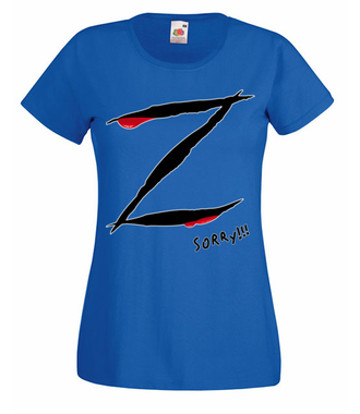 Sorro, el Zorro! - Koszulka z nadrukiem - Śmieszne - Damska