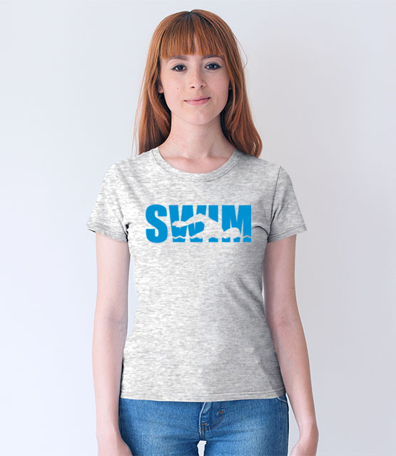 Plynac w strone sukcesu koszulka z nadrukiem sport kobieta jipi pl 1077 69