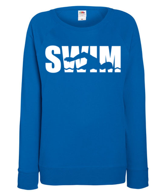 Płynąć w stronę sukcesu - Bluza z nadrukiem - Sport - Damska