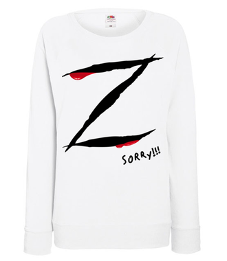 Sorro, el Zorro! - Bluza z nadrukiem - Śmieszne - Damska