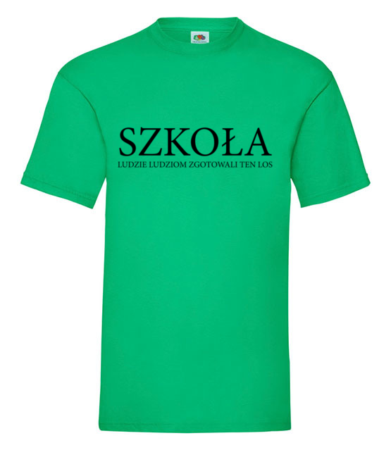 Szkola a ty z czym kojarzysz koszulka z nadrukiem szkola mezczyzna jipi pl 1079 186