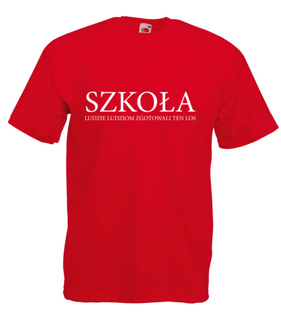 Szkola a ty z czym kojarzysz koszulka z nadrukiem szkola mezczyzna jipi pl 1080 4
