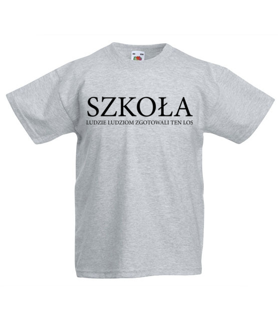 Szkola a ty z czym kojarzysz koszulka z nadrukiem szkola dziecko jipi pl 1079 87