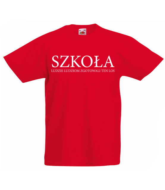 Szkola a ty z czym kojarzysz koszulka z nadrukiem szkola dziecko jipi pl 1080 84