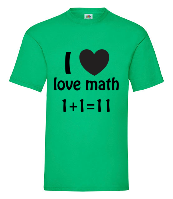 Matematyka moja miloscia koszulka z nadrukiem szkola mezczyzna jipi pl 1081 186