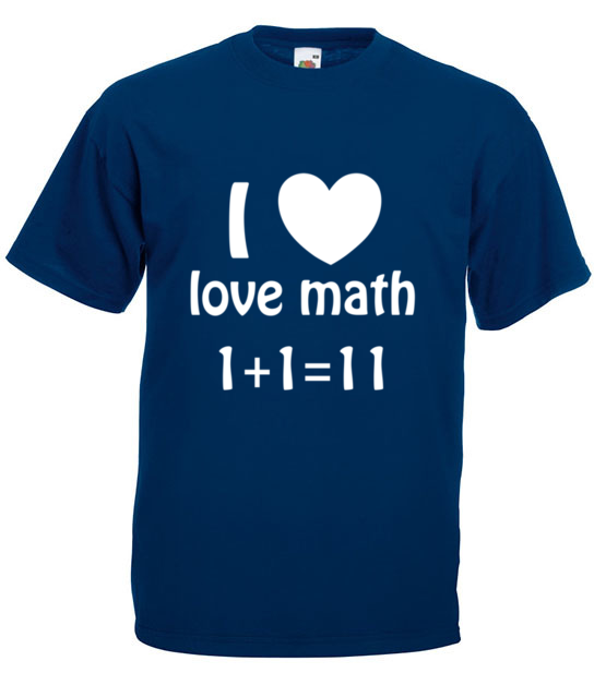 Matematyka moja miloscia koszulka z nadrukiem szkola mezczyzna jipi pl 1082 3